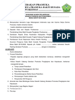 Administrasi Pelantikan SBH