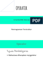 Pertemuan 3 Operator.pptx