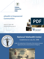 Ehealth in Empowered Communities: James A. Salisi, MD University Researcher Ii