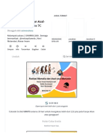 Radiasi Mamalia Dan Asal-Usul Manusia Sukses 7C