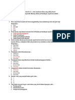 Soal Pilihan Ganda Penjasorkes Kelas Vii