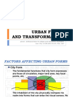 Urban Forms and Transformation