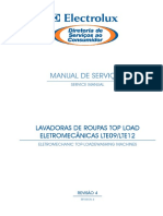 Manual de Serviços Lavadoras de Roupas Top Load Eletromecânicas Lte09 - Lte12 Service Manual Eletromechanic Top-Loadewashing Machines Revisão 4 PDF