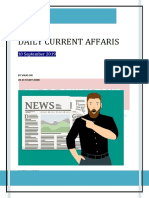 10 September 2019 Current Affairs PDF