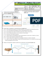 Evaluación Física 11 ONDAS