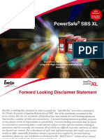 Introducing PowerSafe SBS XL - Long Life, High Temperature Batteries PDF