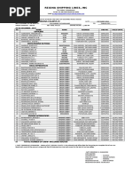 Regina Crew List December 16-31 , 2018