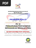 PK19 - Pengurusan Pentaksiran Berasaskan Sekolah (PBS)