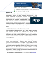 Administración de La Confiabilidad de Procesos PDF