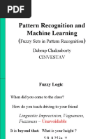 Pattern Recognition and Machine Learning: Fuzzy Sets in Pattern Recognition Debrup Chakraborty Cinvestav