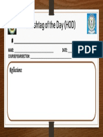 Hashtag of The Day (Hod) Template