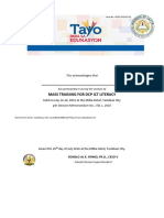 Division Certificate template