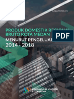 Publikasi PDRB Kota Medan Menurut Pengeluaran 2014-2018 (Draft)