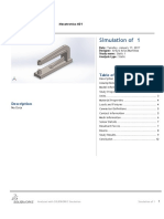 Simulation of 1: Mecatronica 601