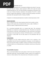 Comparison Partnership and LLP