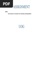 Download Ten school of thought of strategic management by mavimalik SN42534482 doc pdf