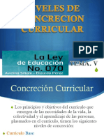 Concreçion Curricular