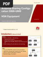 Antenna Sharing Configuration G900-U900 NSN Equipments