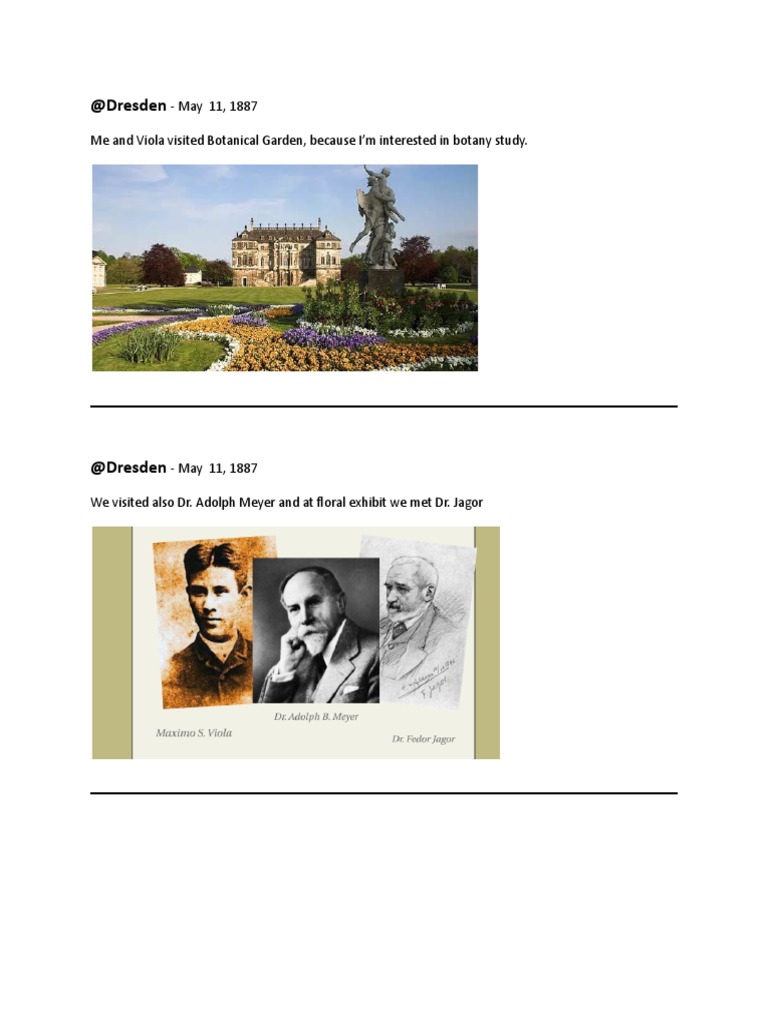 Rizal's Tour | PDF | Vienna