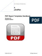 PDF Report Templates Handbook: English Edition