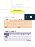 Jadwal BIMBEL KBS