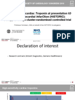 High-Sensitivity Cardiac Troponin at Presentation To Rule Out Myocardial Infarction (Historic)