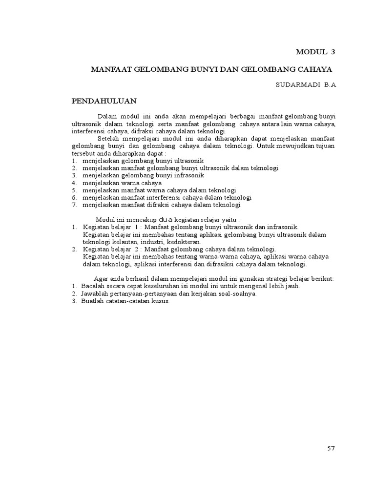 Modul 3 Dan 4 | PDF
