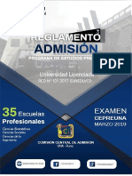 REGLAMENTO DE ADMISION PREGRADO Examen CEPREUNA.pdf