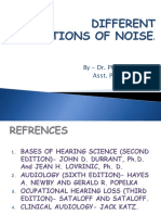 Definitions of Noise