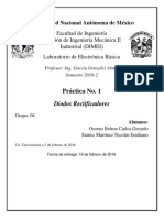 Diodos rectificadores UNAM Facultad de Ingeniería