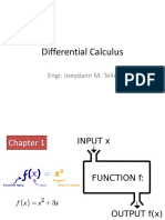 Differential Calculus: Engr. Joeydann M. Telin