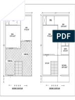 House floor plan layout with dimensions