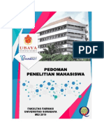 singkat yang dioptimalkan  untuk dokumen tersebut adalah:"Pedoman Penelitian Mahasiswa Fakultas Farmasi 2019