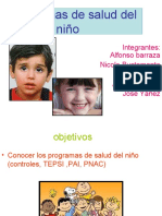 programa de salud del niño II