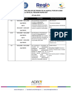 Stadiul Lansarii Apelurilor de Proiecte