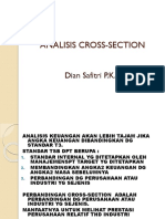 Analisis Cross-Section