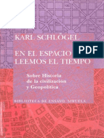 Schlogel, Karl. - en El Espacio Leemos El Tiempo (2007) PDF