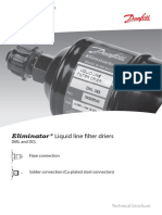 Eliminator ® Liquid Line Fi Lter Driers: DML and DCL