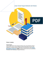 Legalitas Penggunaan Tanda Tangan Elektronik Oleh Notaris