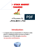 Stock Market Shares Presentation