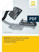 Harting Han: Pneumatic Module Technical Specifications and Assembly Manual
