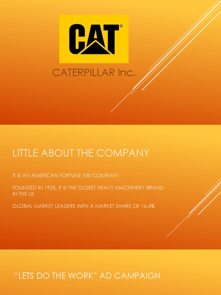 An Overview of Caterpillar Inc., a Global Heavy Machinery Leader