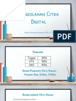 PENGOLAHAN CITRA DIGITAL