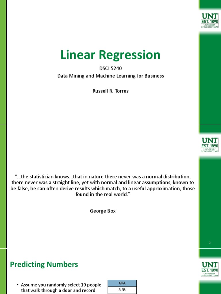 Predicting GPA with Linear Regression | PDF | Errors And Residuals ...