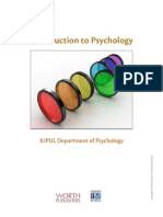 Introduction To Psychology: IUPUI, Department of Psychology