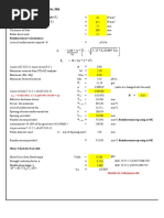 Base Slab & Crack Width Check - ACI Code