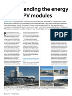 TUV Module Performance