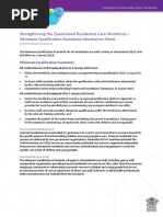 Minimum Qualification Standards Information Sheet