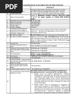 "Mekastar/Jhalani/Taparia/ Mitutoyo Make "T & P" For Water System in 1X500 MW KTPS-VI Stage"