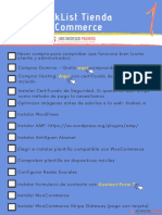 Checklist Woocommerce